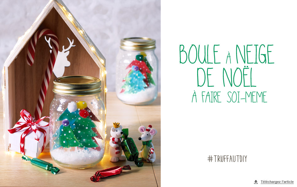 Boule à Neige De Noël à Faire Soi Même Carnet Didées